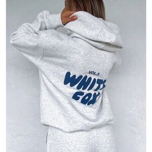 White Fox Boutique Offstage Hoodie Mineral Grey